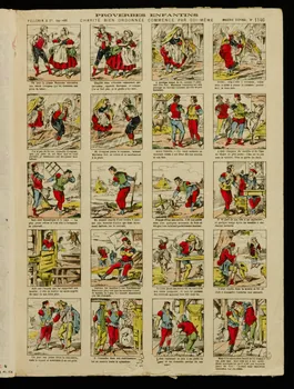 album PROVERBES ENFANTINS  CHARITE BIEN ORDONNEE COMMENCE PAR SOI-MEME 1953.41.157 Photo