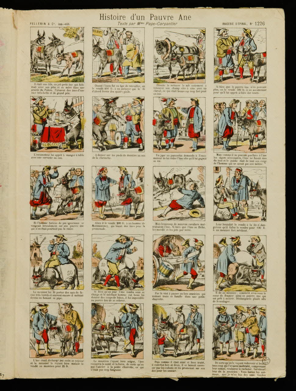 album Histoire d'un Pauvre Ane 1953.41.158 Photo