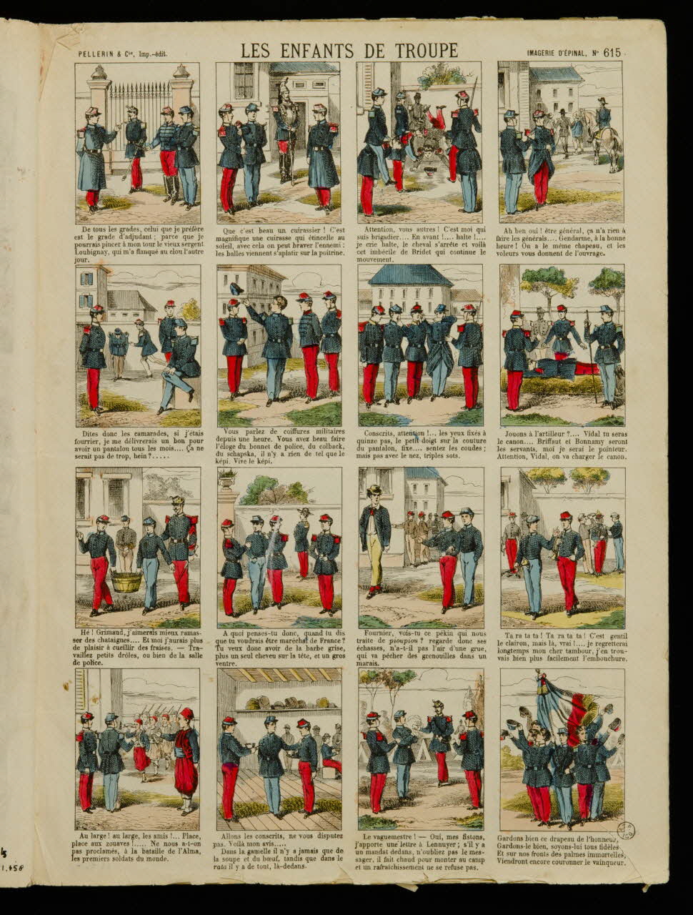 album LES ENFANTS DE TROUPE 1953.41.159 Photo