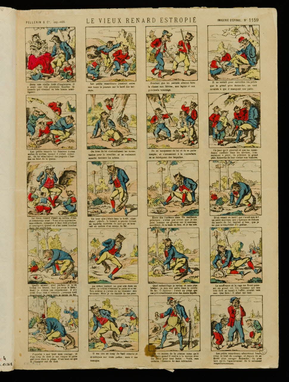 album LE VIEUX RENARD ESTROPIE 1953.41.163 Photo