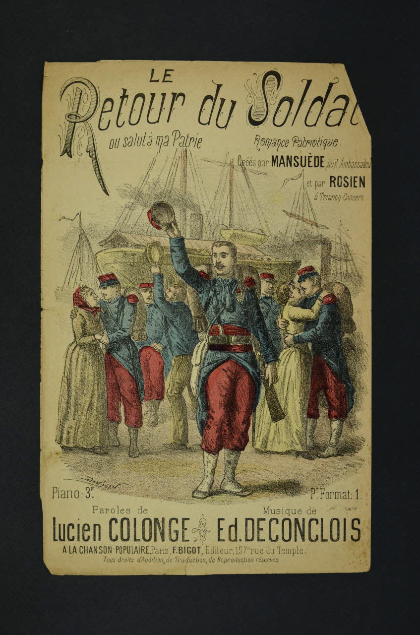partition de musique petit format 1970.139.34 Photo Mucem