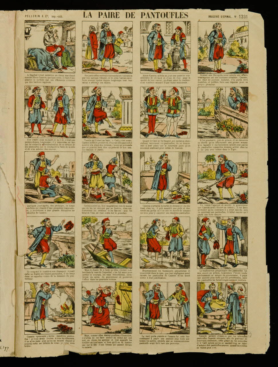 album LA PAIRE DE PANTOUFLES 1953.41.178 Photo