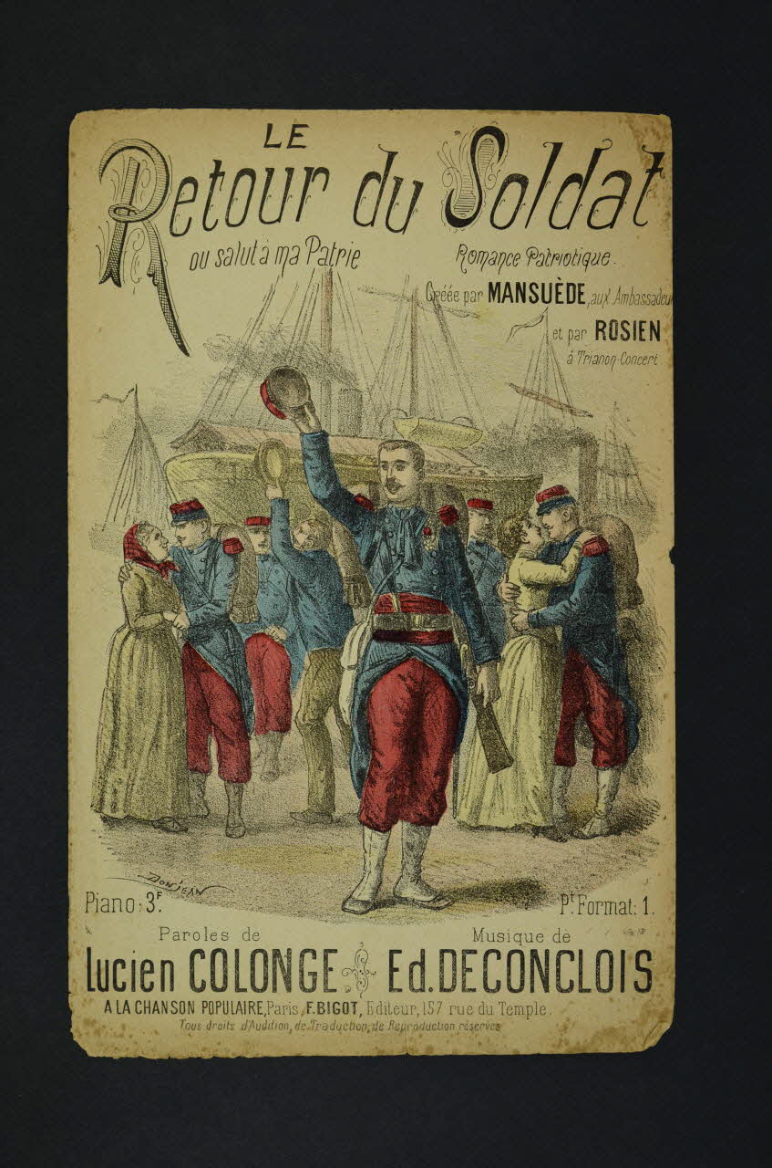 partition de musique petit format 1970.139.35 Photo Mucem