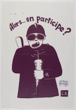 affiche Alors … on participe ? Provence-Alpes-Côte d’Azur, France 1968 1969.25.11  Photo RMN-Grand Palais (Mucem)