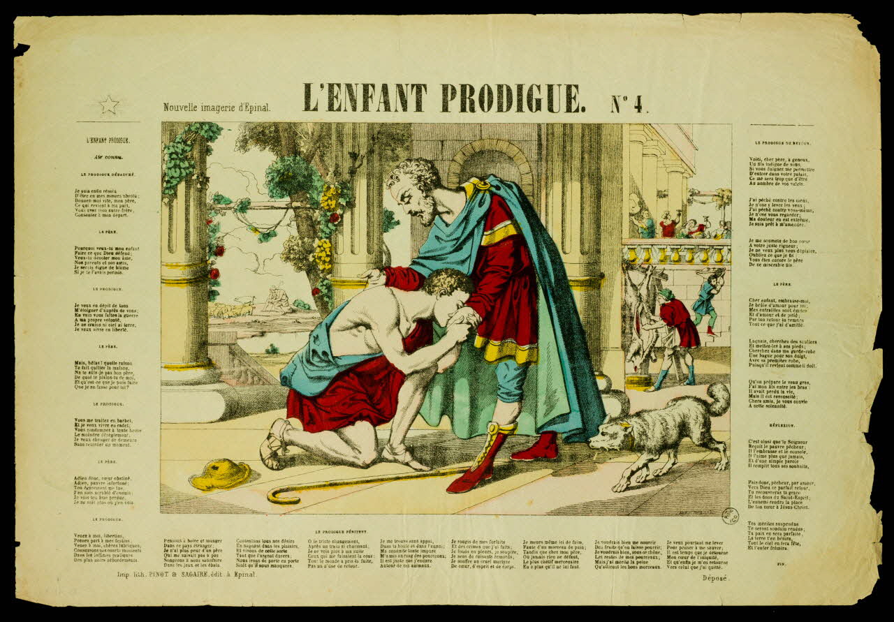 estampe L'ENFANT PRODIGUE. 1953.41.26 Photo