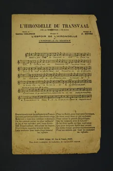 partition de musique petit format 1970.139.36  Photo Mucem