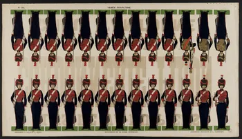 estampe ARMEE FRANCAISE.  ARTILLERIE DE LA GARDE IMPERIALE. 1953.41.281 Photo