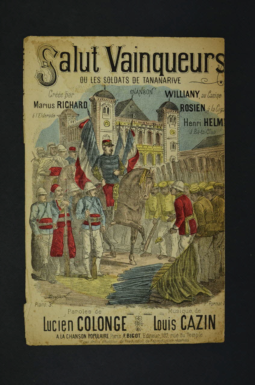 partition de musique petit format 1970.139.37 Photo Mucem