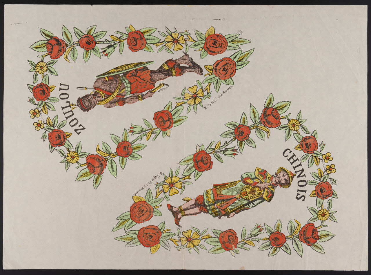 estampe CHINOIS  ZOULOU 1953.41.303 Photo