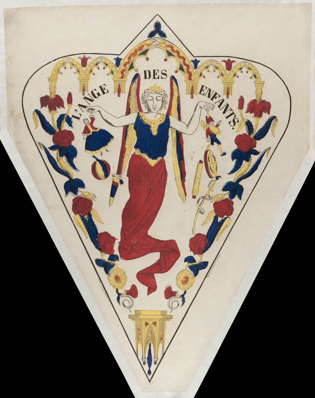 estampe L'ANGE DES ENFANTS. 1953.41.307 Photo