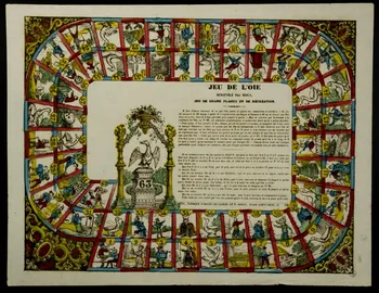 Paulin Didion jeu de l'oie JEU DE L'OIE. Metz 1869-1879 1953.41.338 Photo