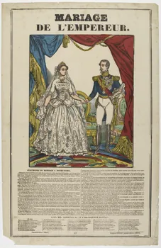 estampe MARIAGE  DE L'EMPEREUR. 1953.86.721 Photo RMN-Grand Palais (Mucem)