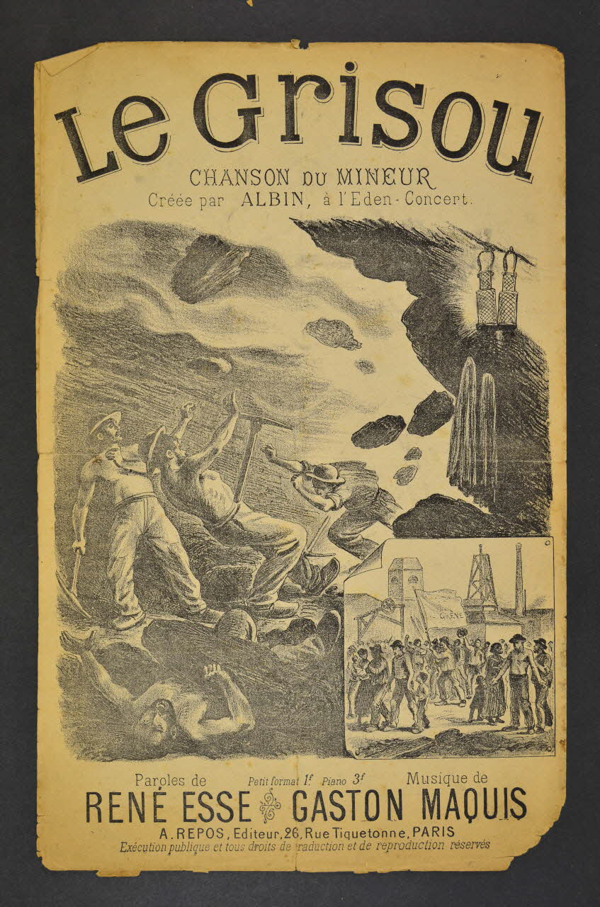 partition de musique petit format 1970.139.48 Photo Mucem