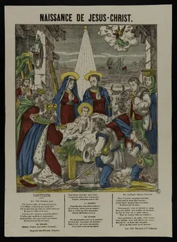 estampe NAISSANCE DE JESUS-CHRIST. 1953.41.37 Photo