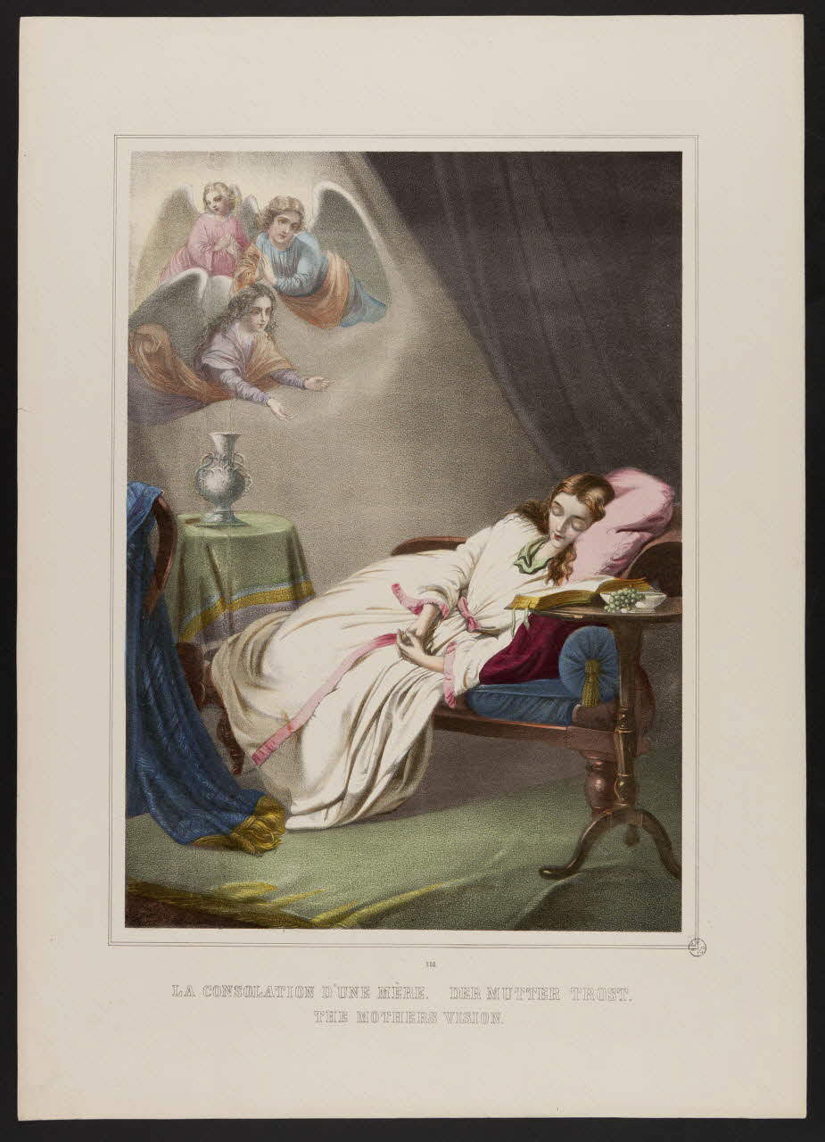 estampe LA CONSOLATION D'UNE MERE. 1953.41.378 Photo