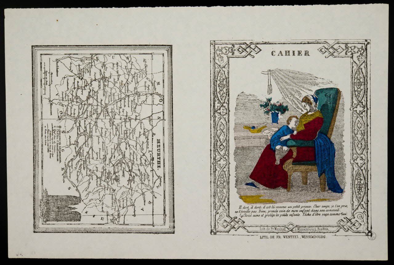 estampe CAHIER 1953.41.387 Photo