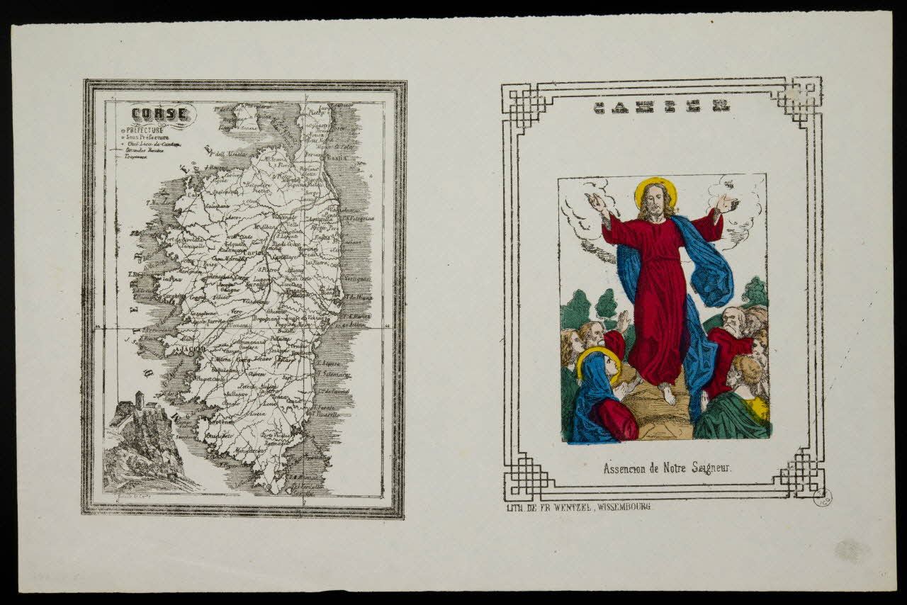estampe CAHIER  Assencion de Notre Seigneur. 1953.41.389 Photo