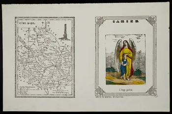estampe CAHIER  L'Ange gardien. 1953.41.392 Photo