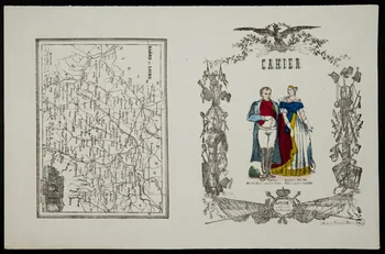 estampe CAHIER  NAPOLEON I  EMPEREUR  des français 1953.41.395 Photo
