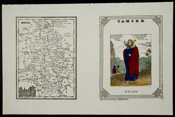 estampe CAHIER  Le bon pasteur. 1953.41.396 Photo