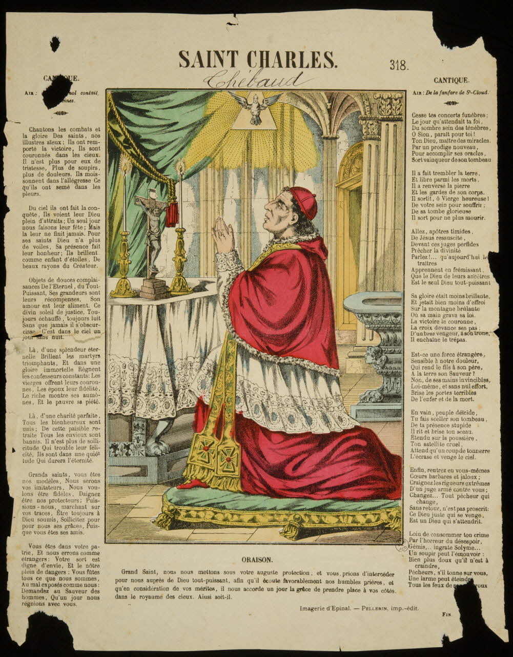 estampe SAINT CHARLES. 1953.41.41 Photo