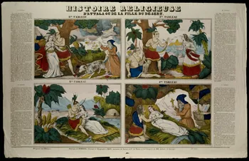 Adrien N. Dembour estampe HISTOIRE RELIGIEUSE  D'ATTALA OU DE LA FILLE DU DESERT. Metz 1835-1840 1953.41.56 Photo