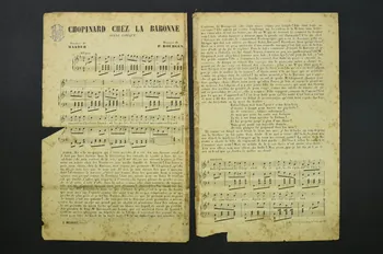 chanson petit format 1970.139.50 Photo Mucem