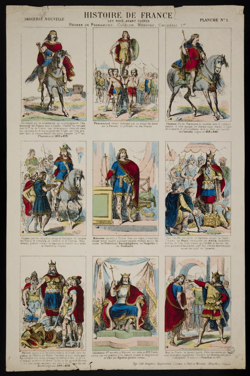 estampe HISTOIRE DE FRANCE 1953.41.72 Photo