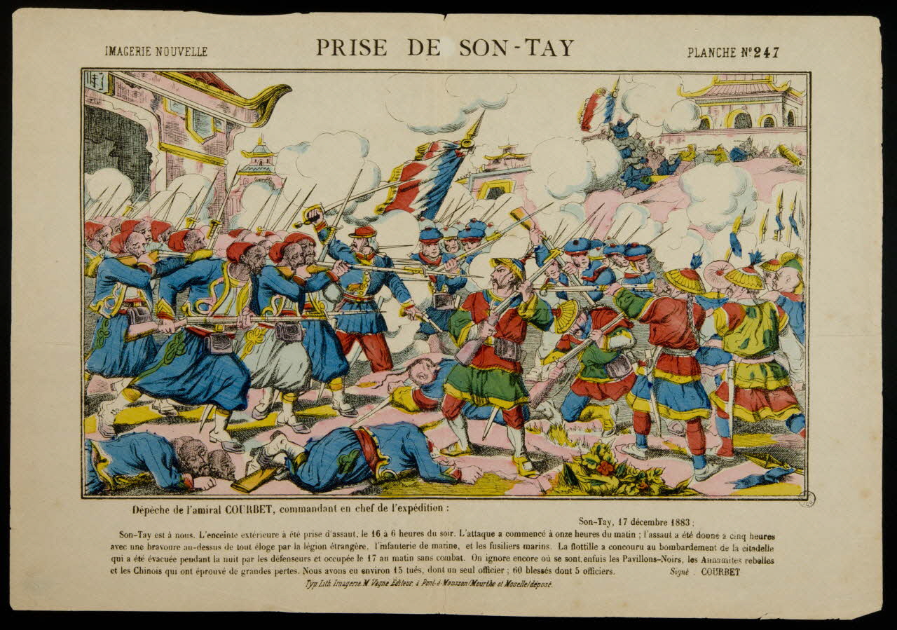 estampe PRISE DE SON-TAY 1953.41.78 Photo