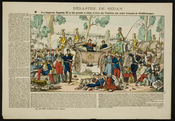 Pinot et Sagaire estampe DESASTRE DE SEDAN Lorraine, France 1870-1872 1953.41.86 Photo
