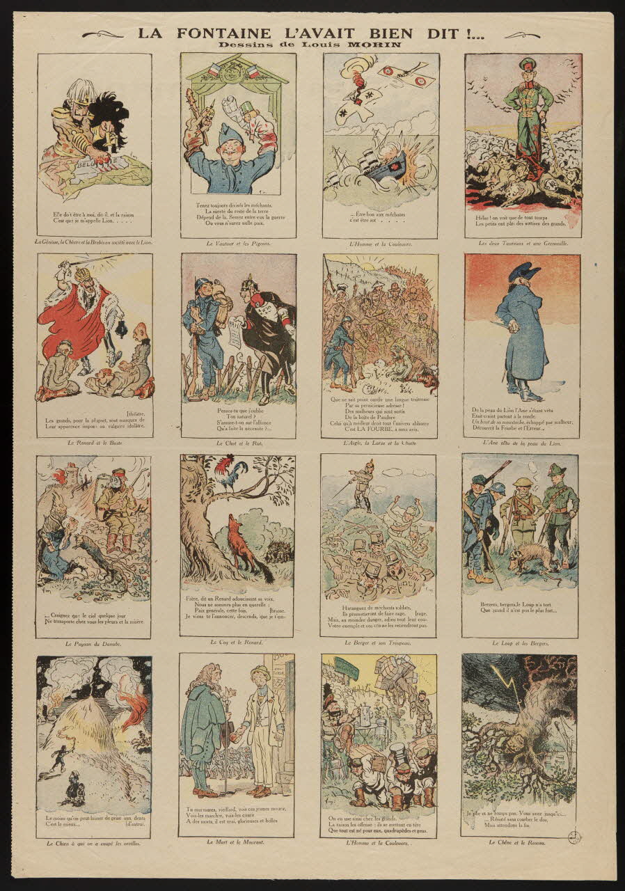 estampe LA FONTAINE L'AVAIT BIEN DIT !... 1953.41.99 Photo