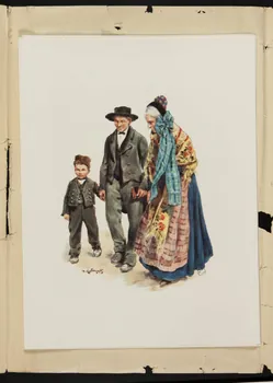 album Famille en costume traditionnel 1953.48.43 Photo