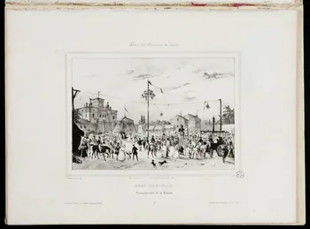 album Fêtes des Environs de Paris.  BEAU-GRENELLE. 1953.51.14 Photo