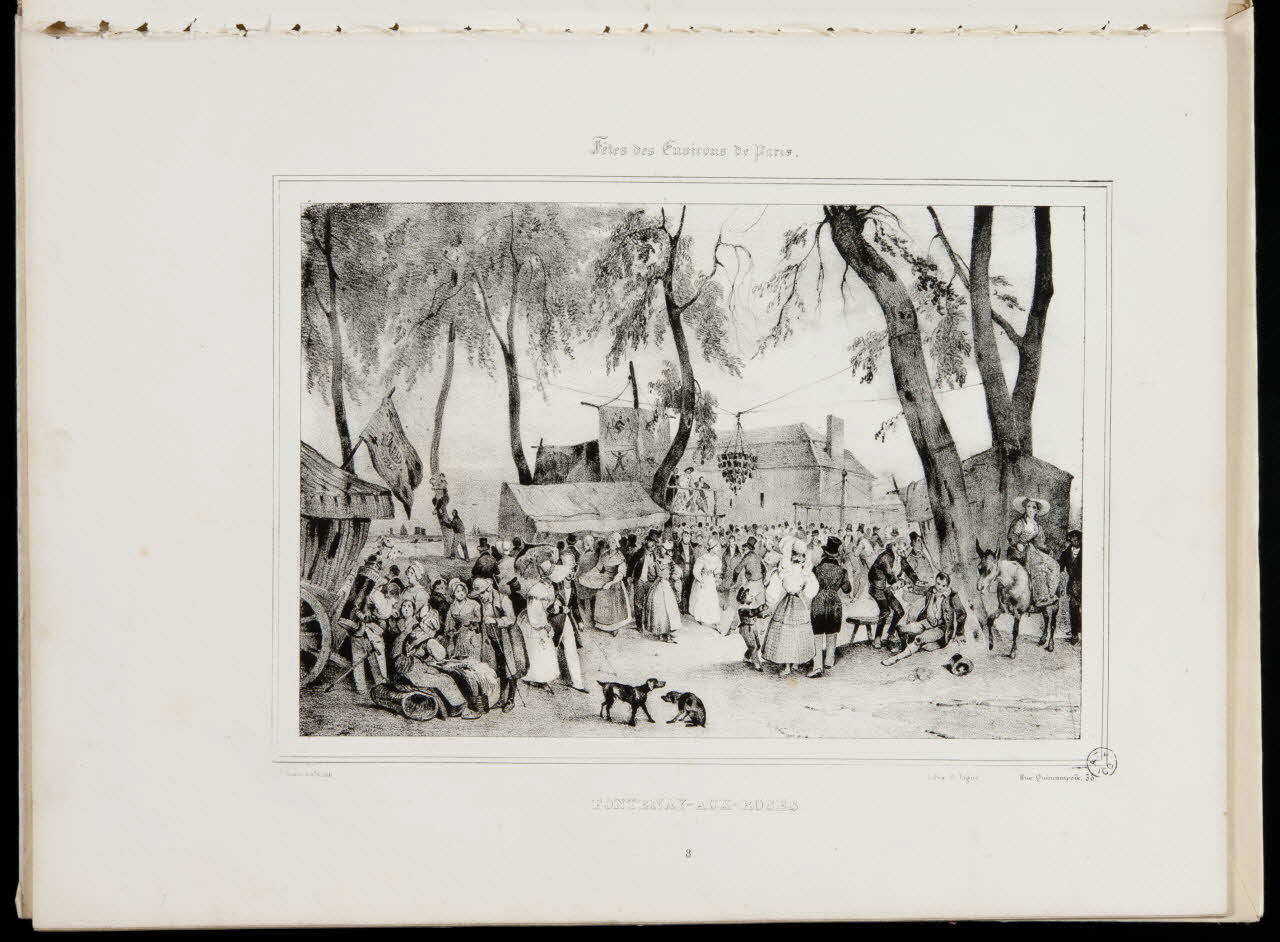 album Fêtes des Environs de Paris.  FONTENAY-AUX-ROSES. 1953.51.15 Photo