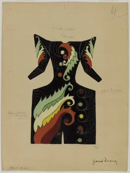 élément d'ensemble Costume de clown 1997.59.114 Photo RMN-Grand Palais (Mucem)