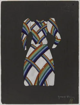 élément d'ensemble Costume de clown 1997.59.115 Photo RMN-Grand Palais (Mucem)