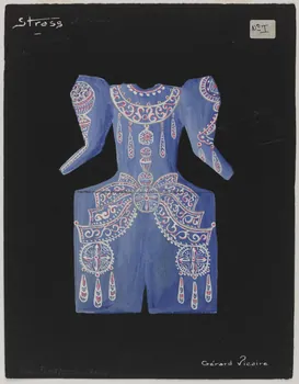 élément d'ensemble Costume de clown 1997.59.117 Photo RMN-Grand Palais (Mucem)