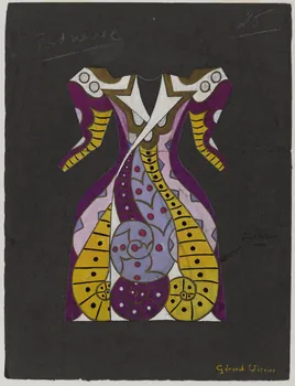 élément d'ensemble Costume de clown 1997.59.119 Photo RMN-Grand Palais (Mucem)