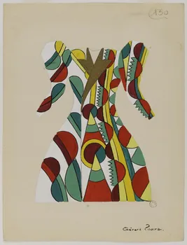 élément d'ensemble Costume de clown 1997.59.121 Photo RMN-Grand Palais (Mucem)