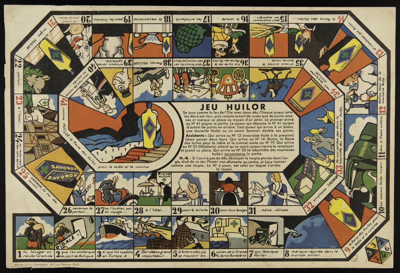 estampe JEU HUILOR 1953.60.26 Photo