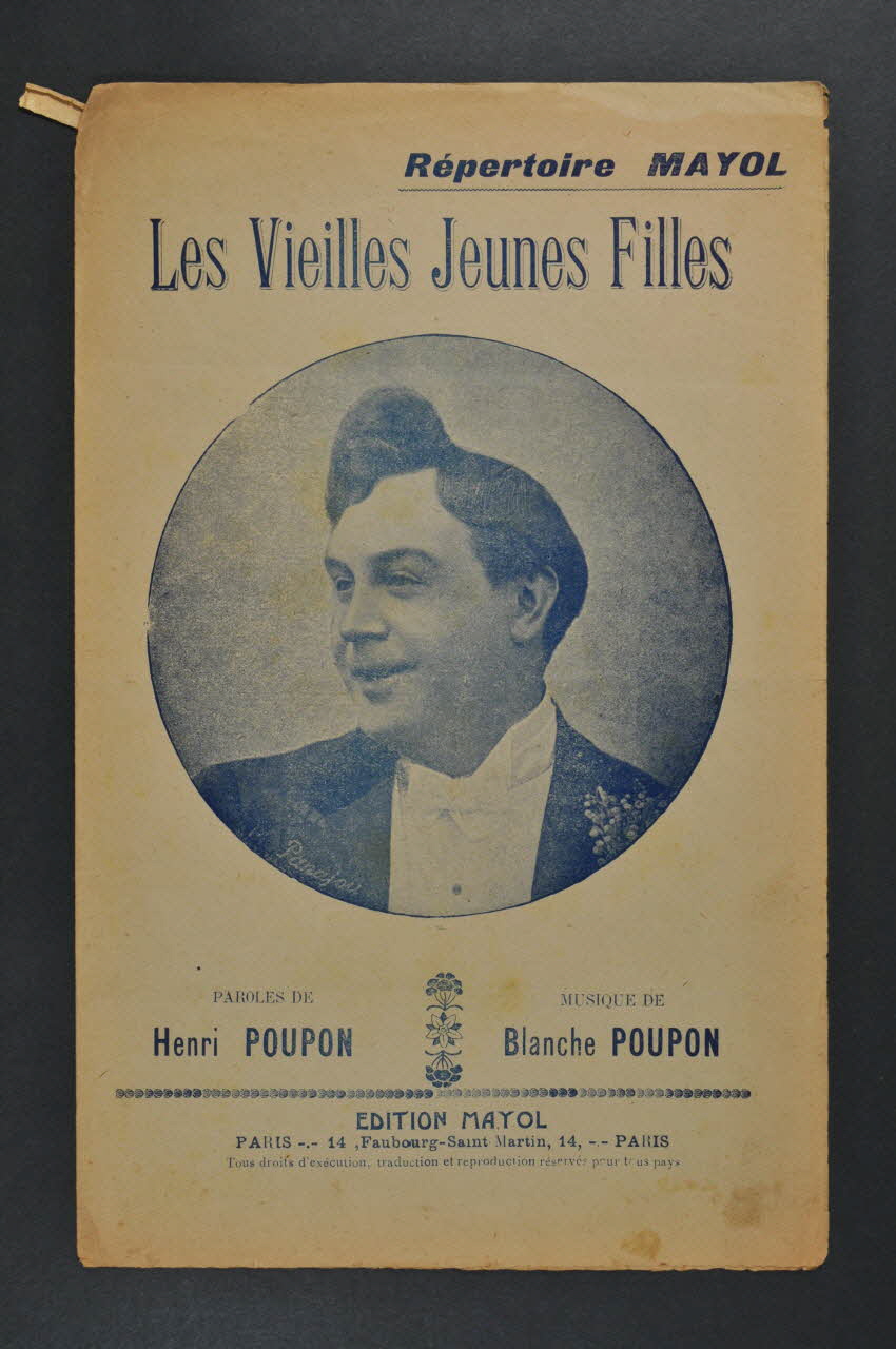 partition de musique petit format 1970.139.55 Photo Mucem