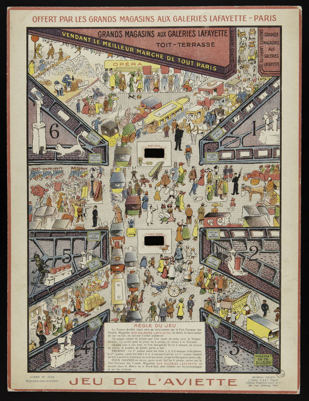 estampe JEU DE L'AVIETTE 1953.60.31 Photo