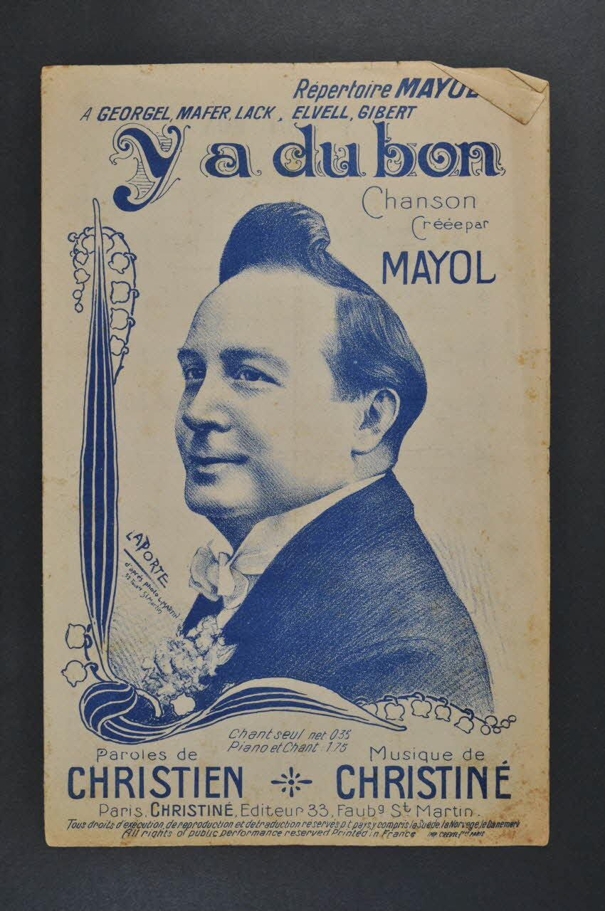 partition de musique petit format 1970.139.56 Photo Mucem