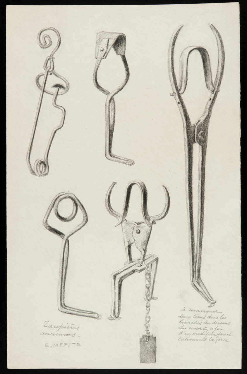 dessin Taupières anciennes 1953.85.415 Photo