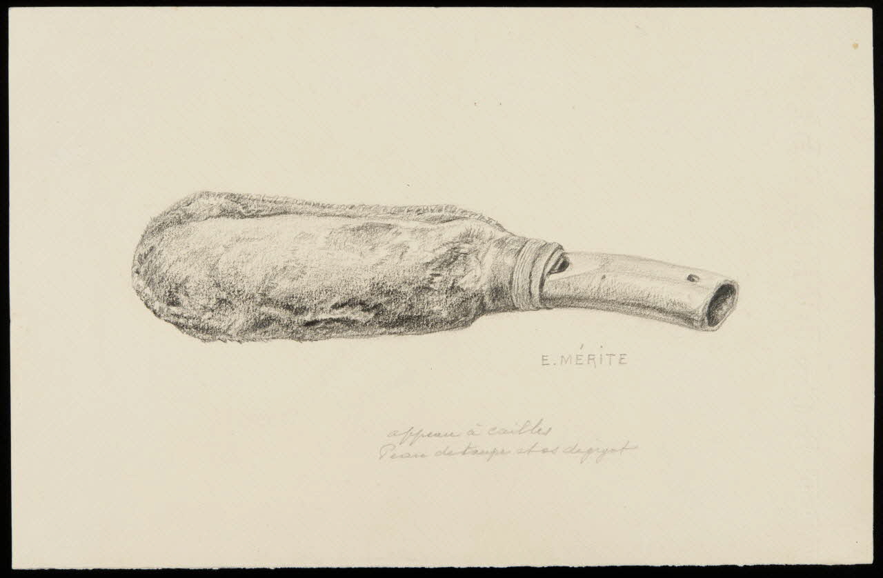 dessin appeau à cailles 1953.85.450 Photo