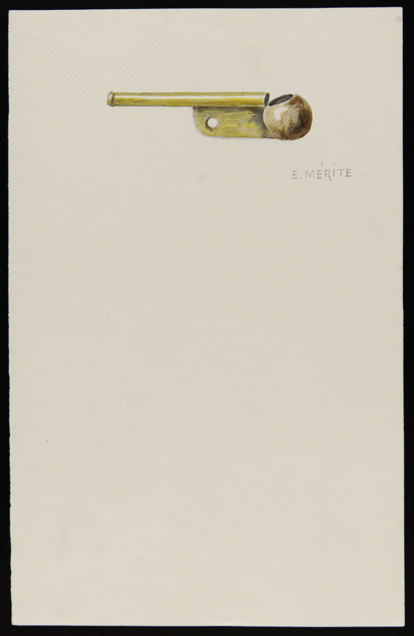 dessin Appeau à alouettes 1953.85.453 Photo