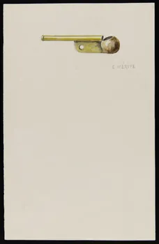 dessin Appeau à alouettes 1953.85.453 Photo