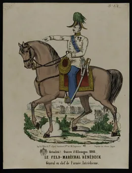 estampe (Actualité) Guerre d'Allemagne. 1866.  LE FELD-MARECHAL BENEDECK  Général en chef de l'armée Autrichienne. 1953.86.1073 Photo
