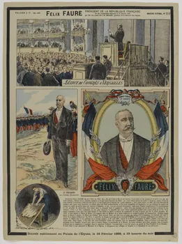 estampe FELIX FAURE PRESIDENT DE LA REPUBLIQUE FRANCAISE 1953.86.789  Photo RMN-Grand Palais (Mucem)