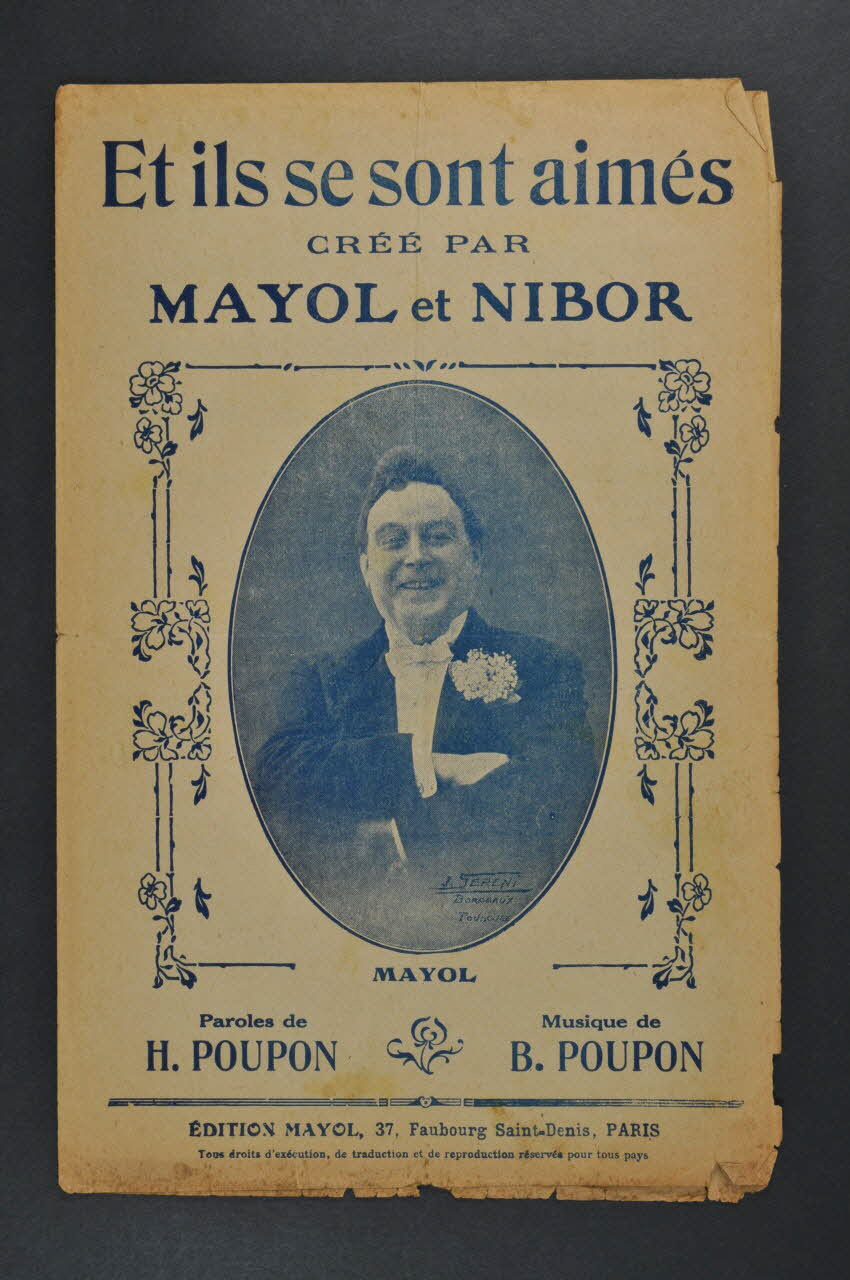 partition de musique petit format 1970.139.60 Photo Mucem